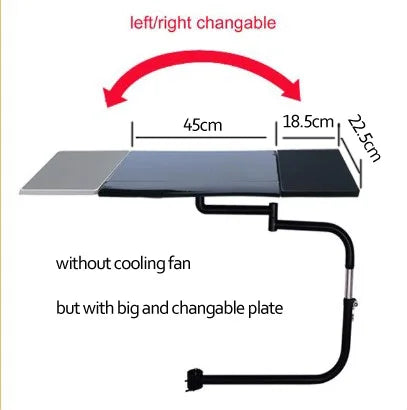 D-mount OK030 OK010 Multifunctional Full Motion Laptop Desk Holder Keyboard Support+Mouse Pad Stainless steel 20kg around chair