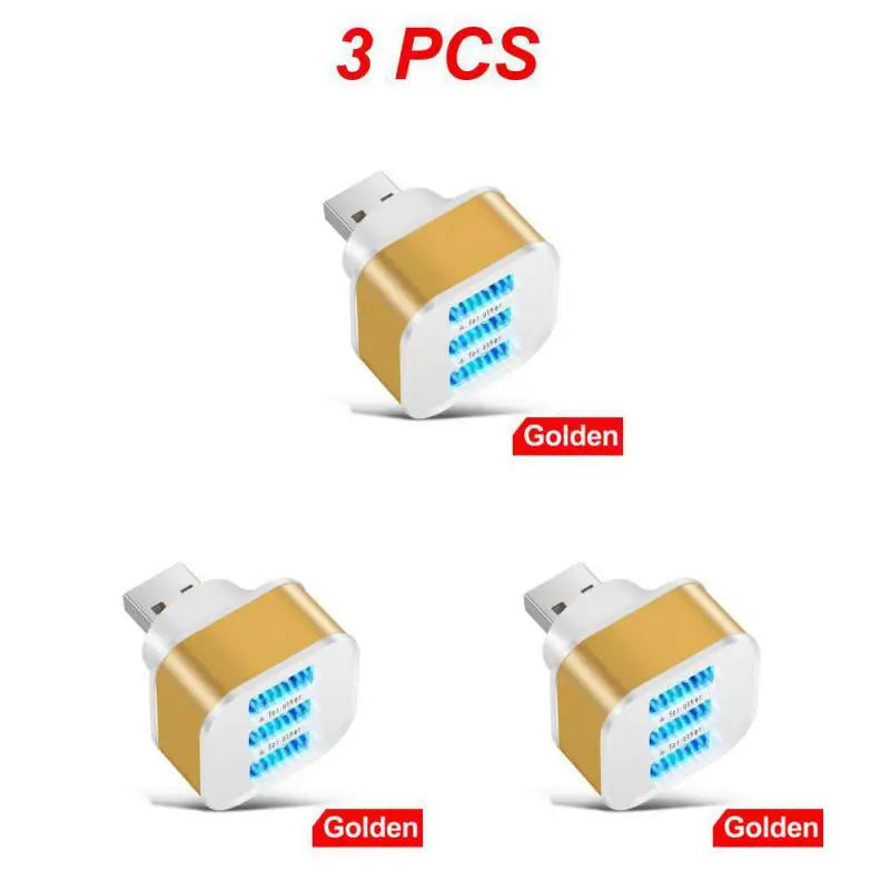 1/3PCS Hub Multi USB 2.0 Hub USB Splitter 3-in-1 Multi Ports 2.0 USB Extender Adapter Port Splitter For PC Computer Accessories
