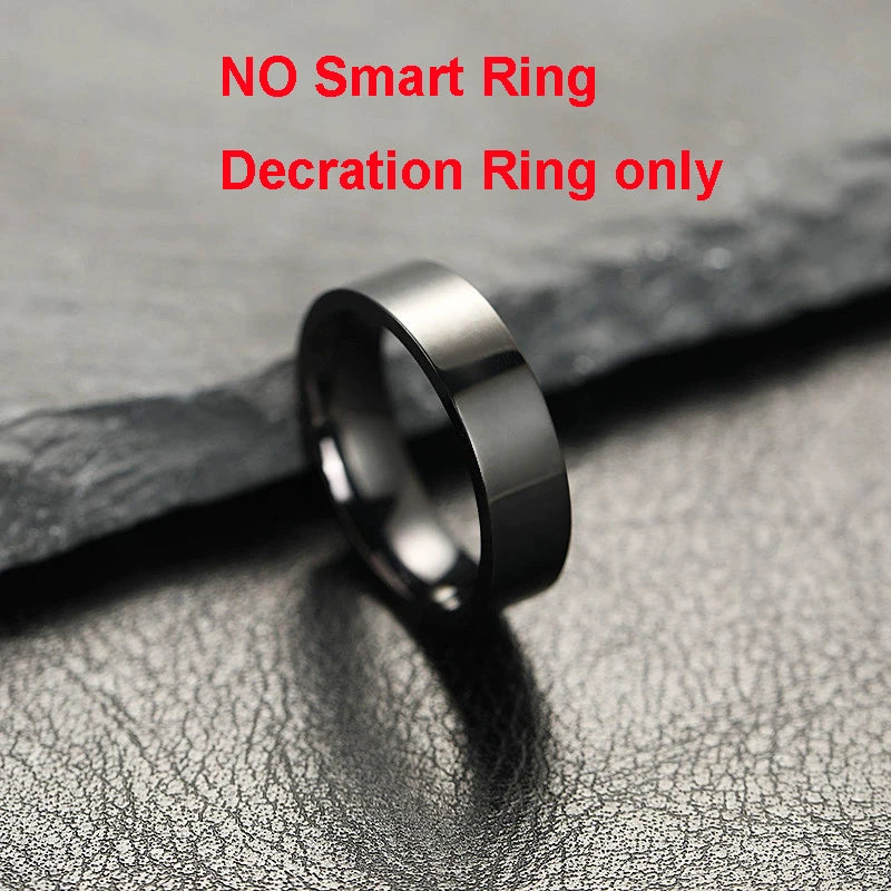 Smart Ring Multi-sports Modes Pedometer Fitness Tracker Health Monitor IP68 Waterproof Military Grade LCD Screen Smart Ring 2025