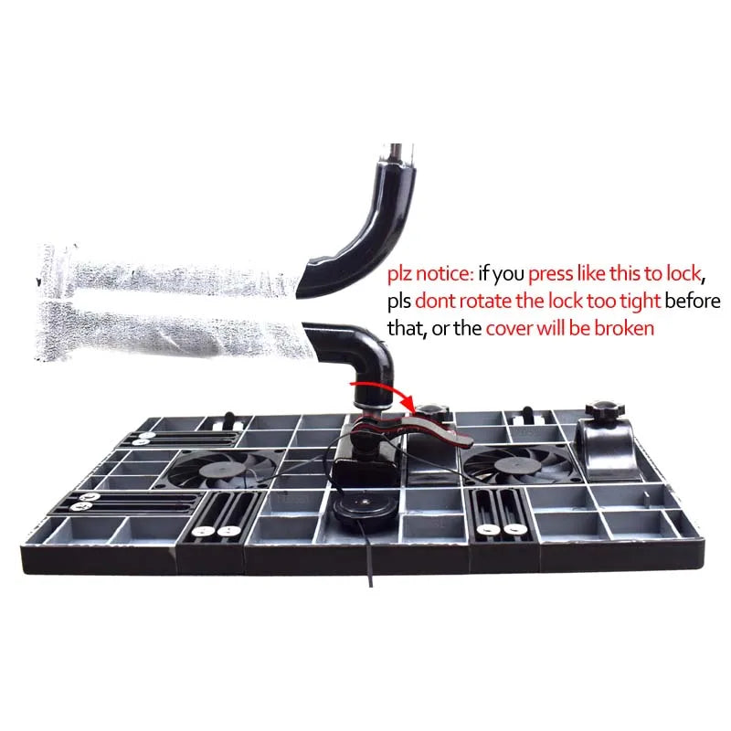 D-mount OK030 OK010 Multifunctional Full Motion Laptop Desk Holder Keyboard Support+Mouse Pad Stainless steel 20kg around chair