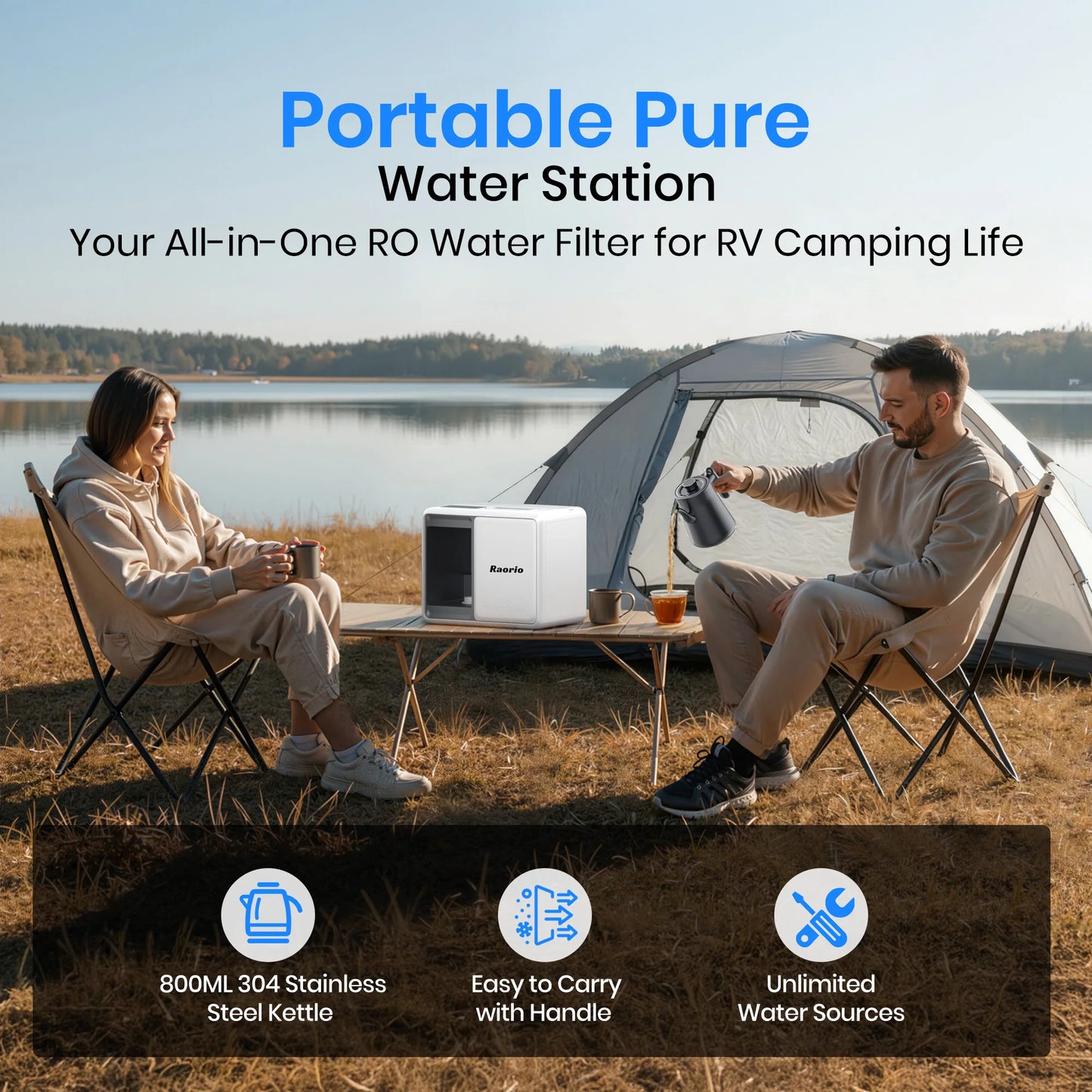 4L Infant Thermostatic Water Kettle Mix Baby Formula Hot Water Smart Insulation Pot For 5 Stage Reverse Osmosis Water Purifier