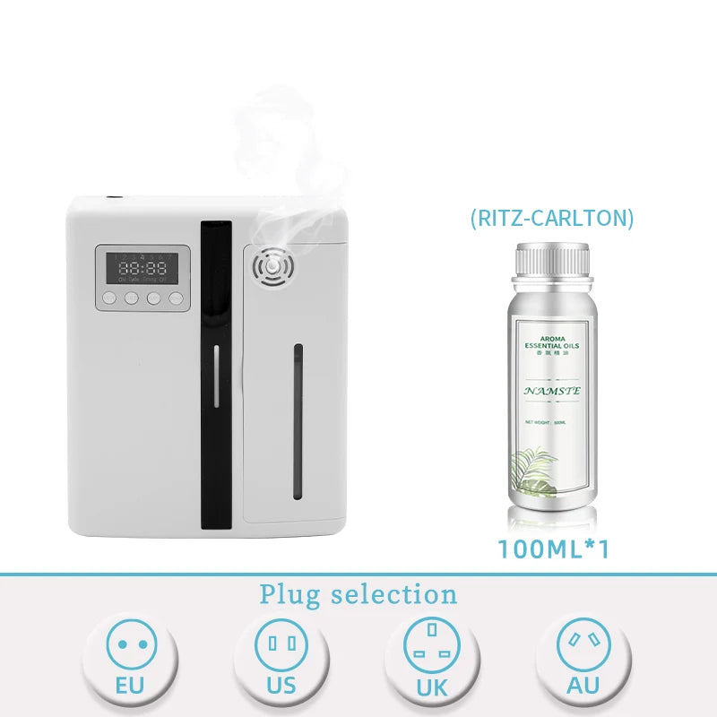 NAMSTE Room Electric Aroma Diffuser 300m³ Combination 100ML Essential Oils Household Air Freshener Smart Atomizer Aroma Device