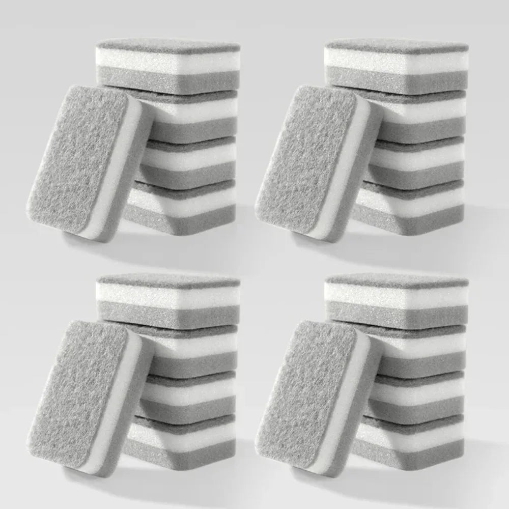 5/10/20 Pcs Eco Friendly Dish Sponges Set for Pots Plates - Dual Sided Scouring Pads