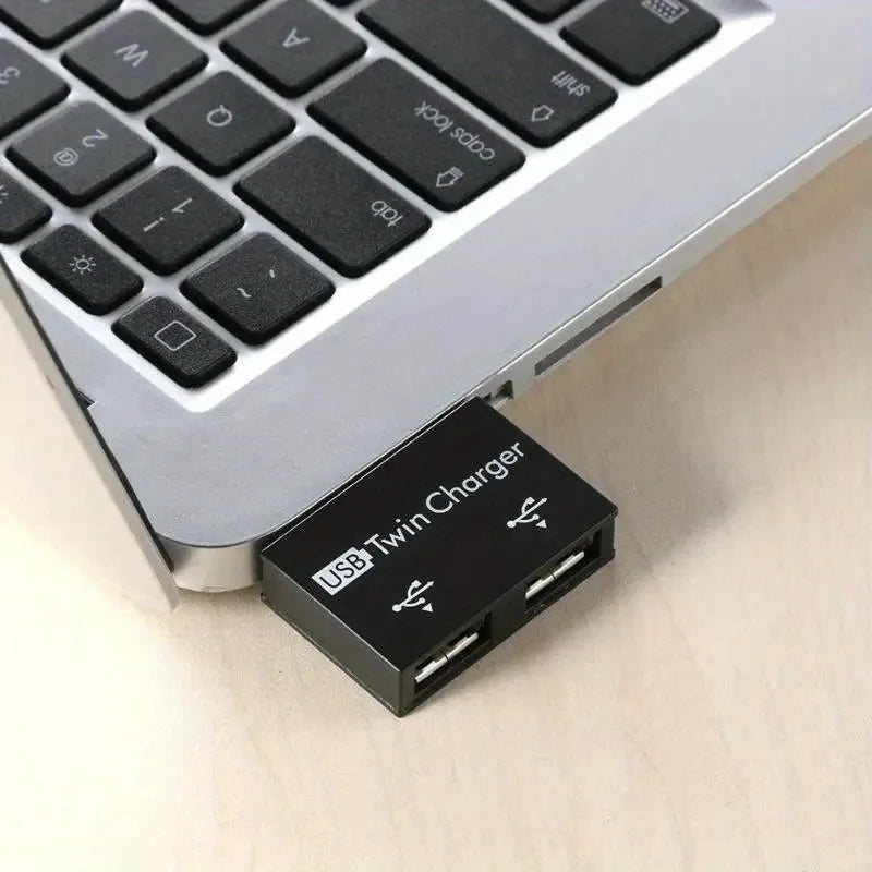 USB 1/2 Charging Data Interface Splitter Mobile USB 2.0 Hub Adapter Converter Computer Charging Accessories For Phone Laptop PC