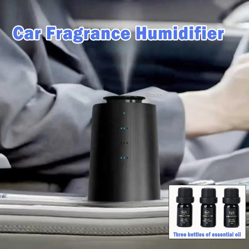 Namste 2025 Car Aroma Diffuser Smart Fragrant Diffuser Starry Light Smell Distributor Interior Perfume Scent Home Air Freshener