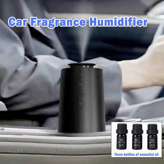 Namste 2025 Car Aroma Diffuser Smart Fragrant Diffuser Starry Light Smell Distributor Interior Perfume Scent Home Air Freshener