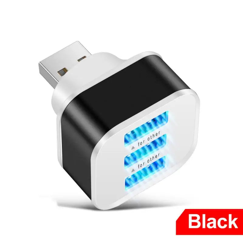 1/3PCS Hub Multi USB 2.0 Hub USB Splitter 3-in-1 Multi Ports 2.0 USB Extender Adapter Port Splitter For PC Computer Accessories