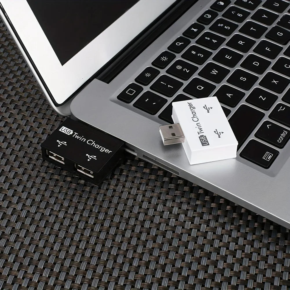 USB 1/2 Charging Data Interface Splitter Mobile USB 2.0 Hub Adapter Converter Computer Charging Accessories For Phone Laptop PC