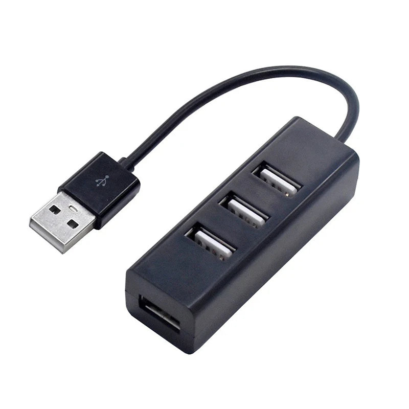 1PCS USB Hub USB Separators High Speed 4-port USB Expander Power Hub Adapter PC Laptop Accessories