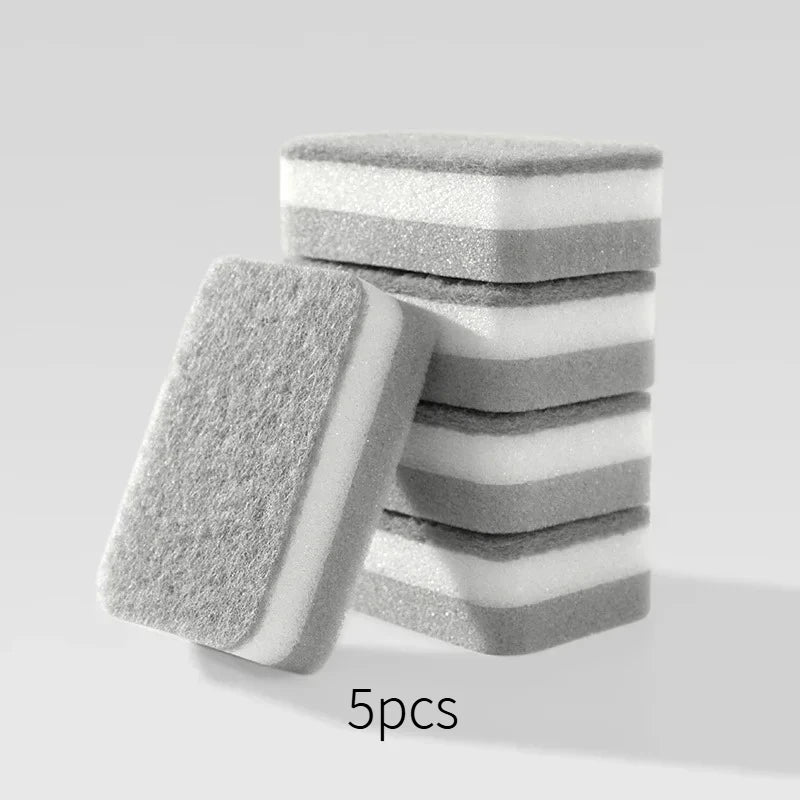 5/10/20 Pcs Eco Friendly Dish Sponges Set for Pots Plates - Dual Sided Scouring Pads