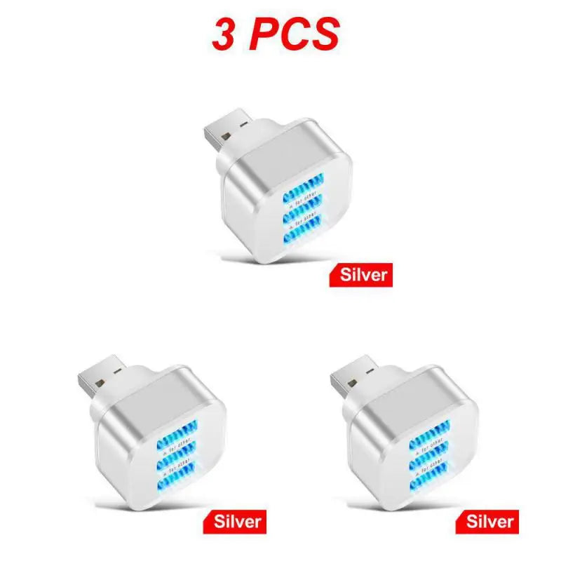 1/3PCS Hub Multi USB 2.0 Hub USB Splitter 3-in-1 Multi Ports 2.0 USB Extender Adapter Port Splitter For PC Computer Accessories