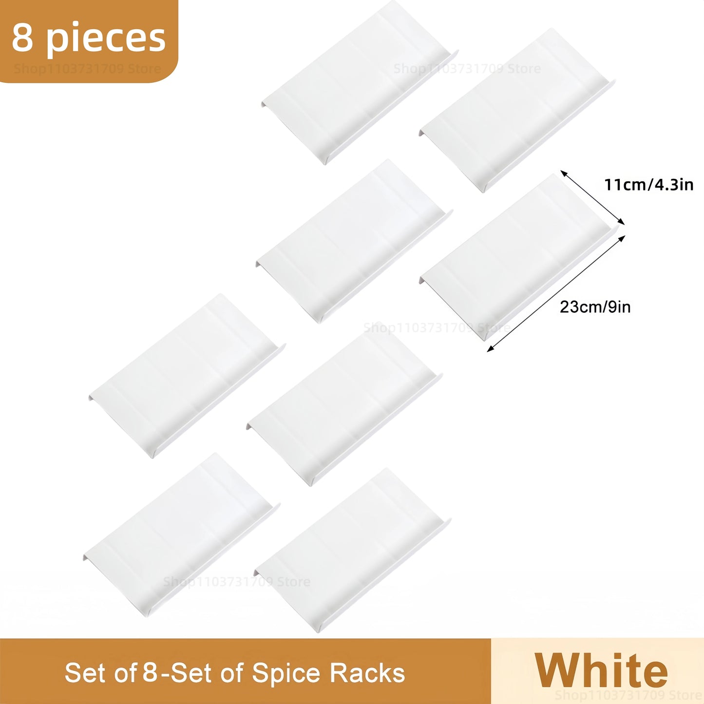 4 Layers Kitchen Spice Drawer Organizer Adjustable Spice Rack for Spice Jars Seasoning Bottles Cabinet Pantry Kitchen Organizer
