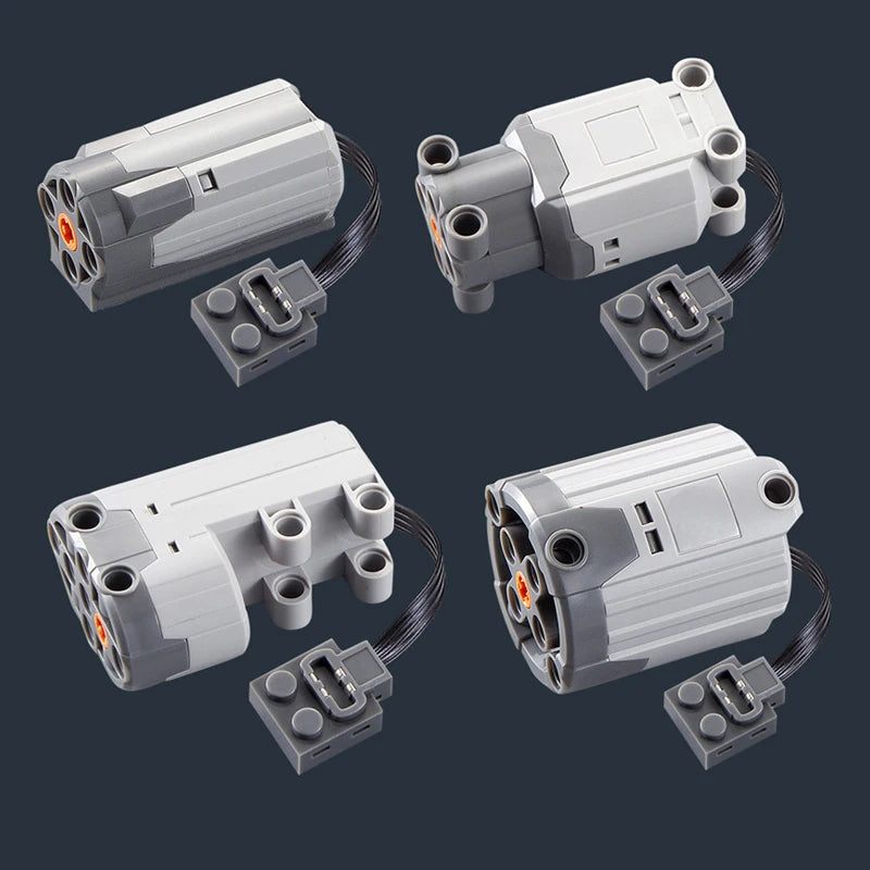 Train Track Motor High-Tech 2.4G Bluetooth APP Module RC DIY Building Blocks MOC PF Power Function Upgrade XL-M-Servo Motor DIY