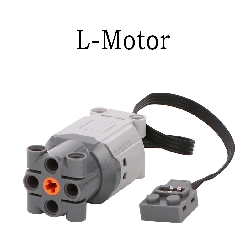 Train Track Motor High-Tech 2.4G Bluetooth APP Module RC DIY Building Blocks MOC PF Power Function Upgrade XL-M-Servo Motor DIY