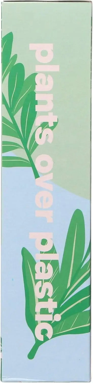 Eco-Friendly Bendy Straws, 50 Pack - Sustainable Plant-Based Alternative to Plastic