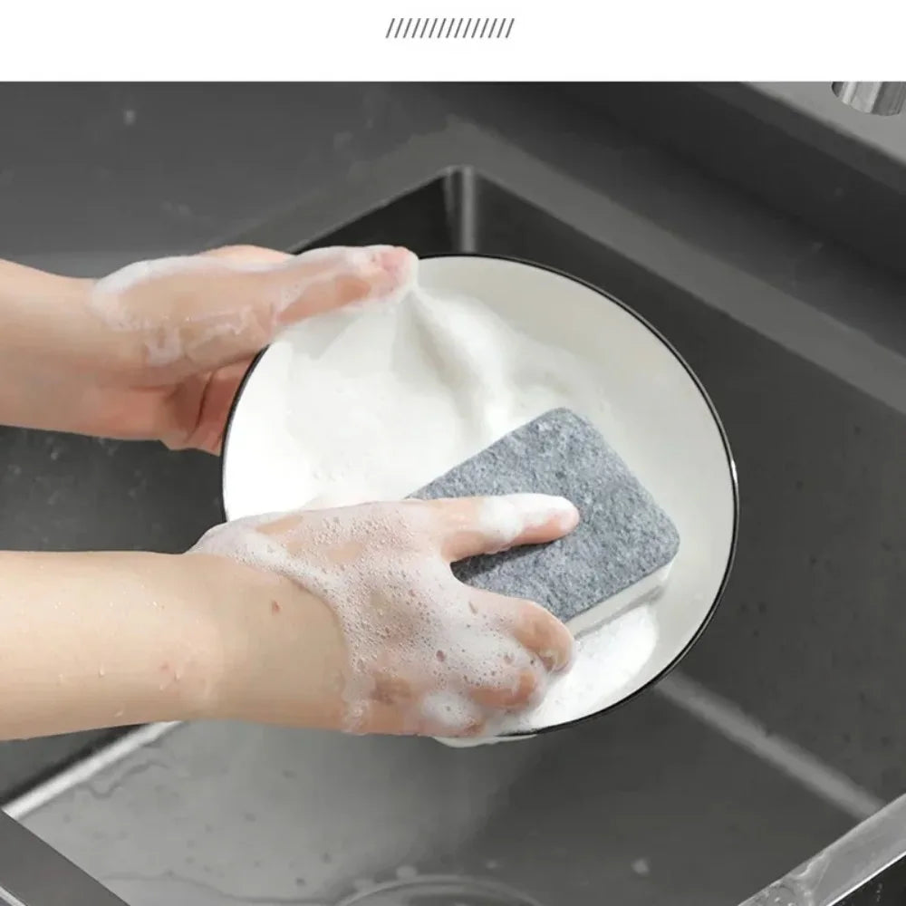 5/10/20 Pcs Eco Friendly Dish Sponges Set for Pots Plates - Dual Sided Scouring Pads
