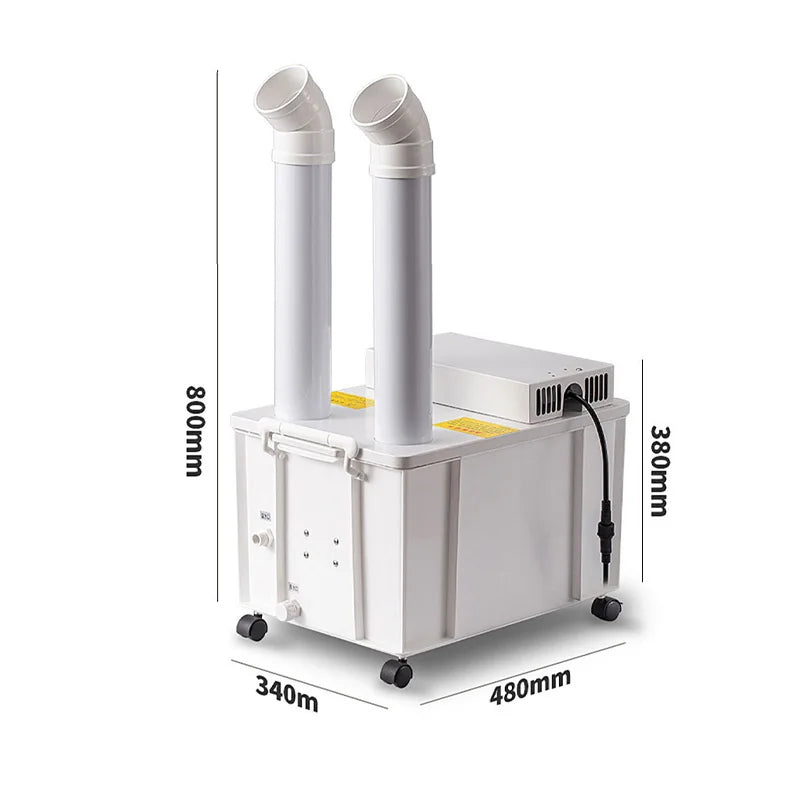 25L Large Capacity Air Humidifier Diffuser Industrial Ultrasonic Humidifier Commercial Smart Humidity Mist Maker Sprayer220-240V