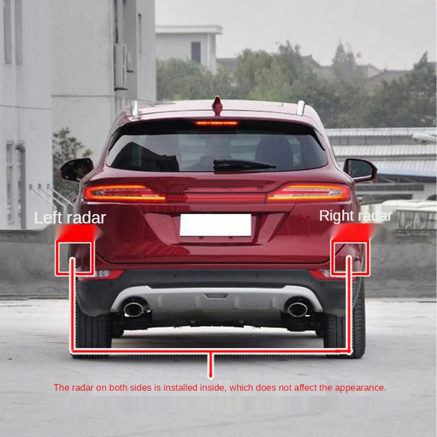 24Ghz Millimeter Wave Radar BSD Blind Spot Detection System Safety Driving Monitoring Assistant 20M Change Lane Safer