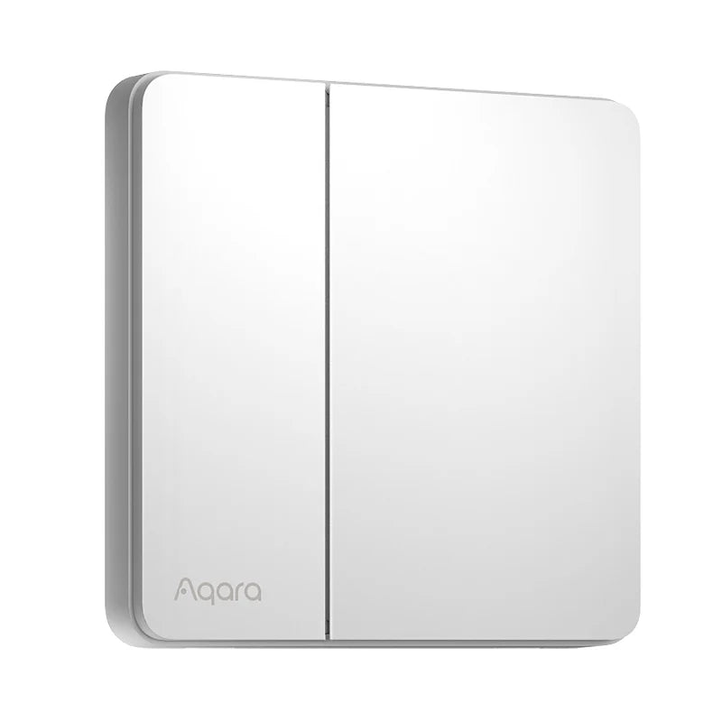 Aqara Z1 Smart Wall Switch Zigbee 3.0 More Control Compatible with Single Live/Neutral Wire Design Supports Mi home HomeKit APP