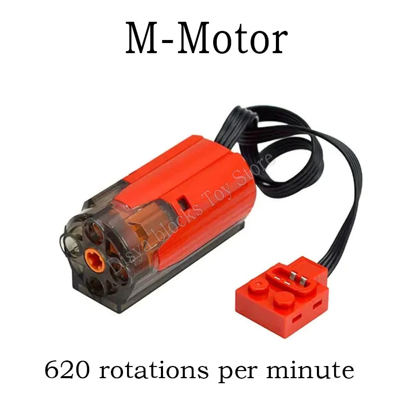 Train Track Motor High-Tech 2.4G Bluetooth APP Module RC DIY Building Blocks MOC PF Power Function Upgrade XL-M-Servo Motor DIY
