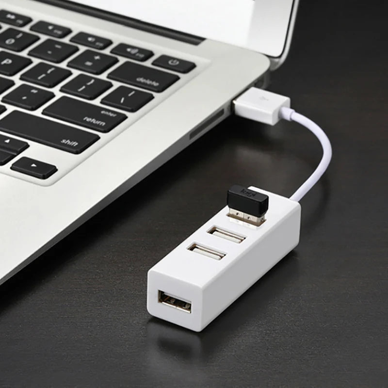1PCS USB Hub USB Separators High Speed 4-port USB Expander Power Hub Adapter PC Laptop Accessories