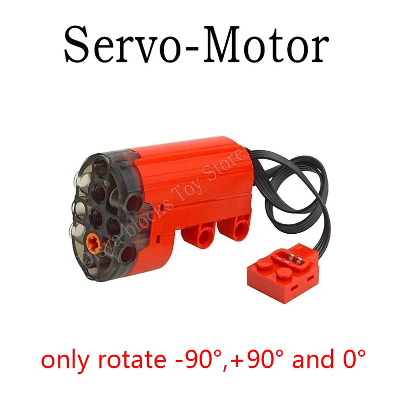 Train Track Motor High-Tech 2.4G Bluetooth APP Module RC DIY Building Blocks MOC PF Power Function Upgrade XL-M-Servo Motor DIY