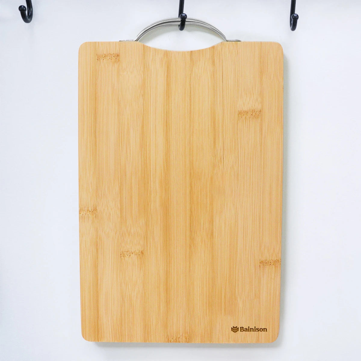 Bainison Creative Design Eco-Friendly Bamboo Cutting Board - Outdoor Cutting Board for Fish Meat Herbs (Foldable)