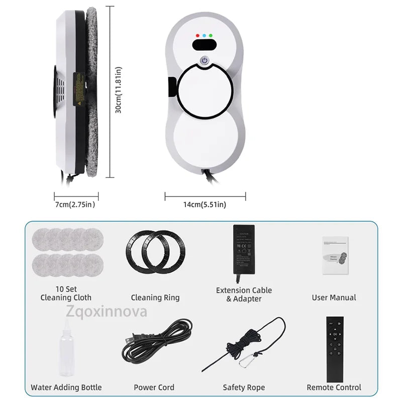 UPS Robot for Washing Sindows Vacuum Cleaner Glass Washer Home Appliance Plaster Robot Smart Cleaning Robot Electric Floor Mops