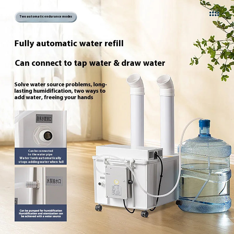 25L Large Capacity Air Humidifier Diffuser Industrial Ultrasonic Humidifier Commercial Smart Humidity Mist Maker Sprayer220-240V