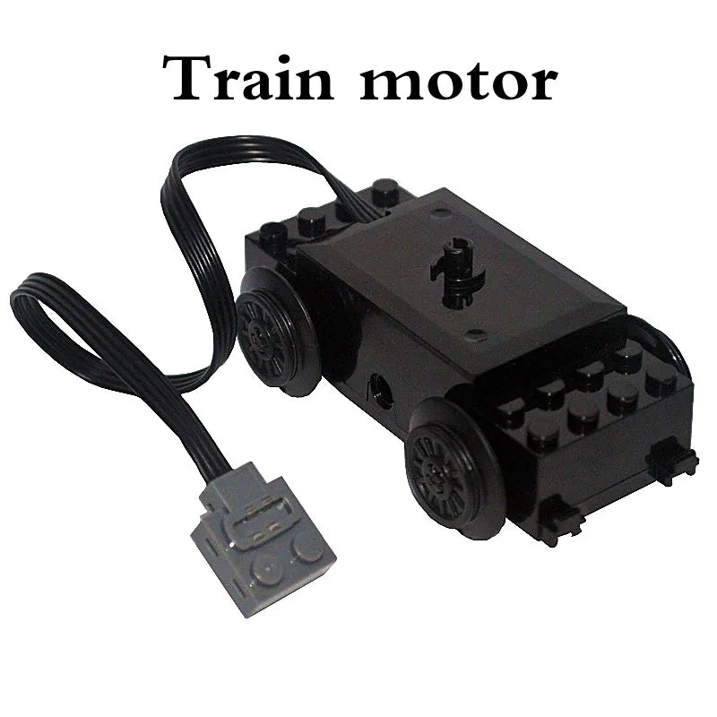 Train Track Motor High-Tech 2.4G Bluetooth APP Module RC DIY Building Blocks MOC PF Power Function Upgrade XL-M-Servo Motor DIY