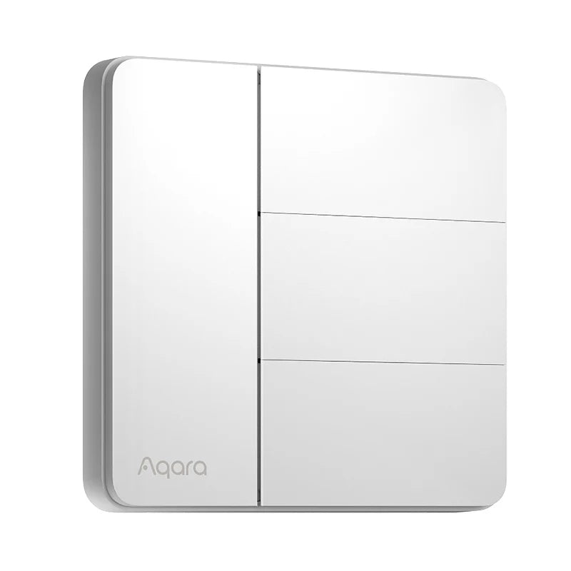 Aqara Z1 Smart Wall Switch Zigbee 3.0 More Control Compatible with Single Live/Neutral Wire Design Supports Mi home HomeKit APP