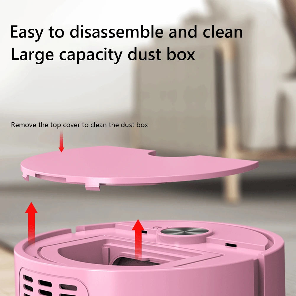 2025 New Vacuum Cleaner Automatic Robot Smart Sweeping Cleaning Machine Mopping Dragging Cleaning Sweep Floor USB Sweeping Robot