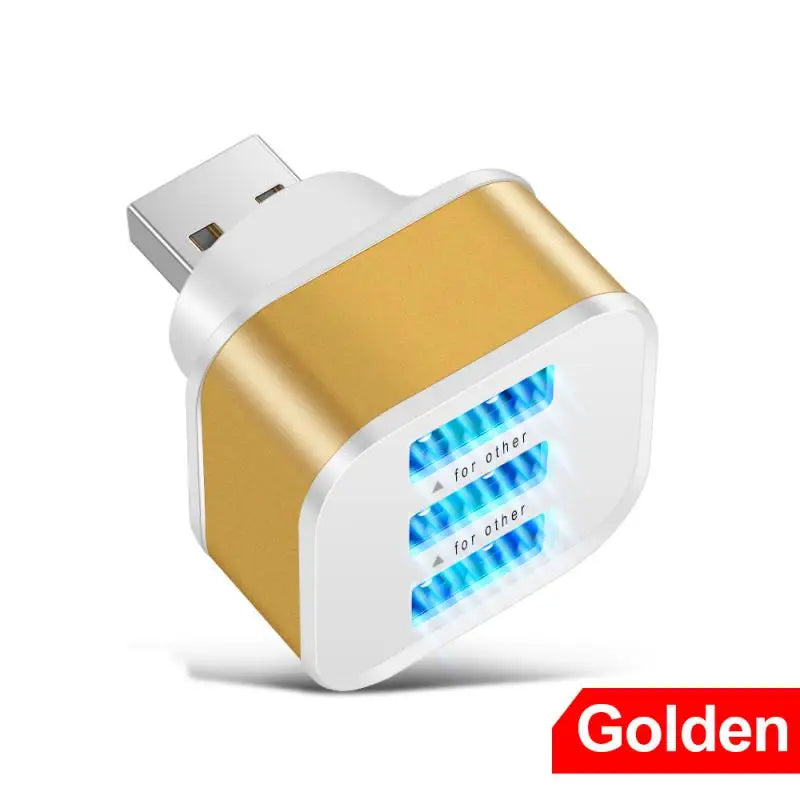1/3PCS Hub Multi USB 2.0 Hub USB Splitter 3-in-1 Multi Ports 2.0 USB Extender Adapter Port Splitter For PC Computer Accessories