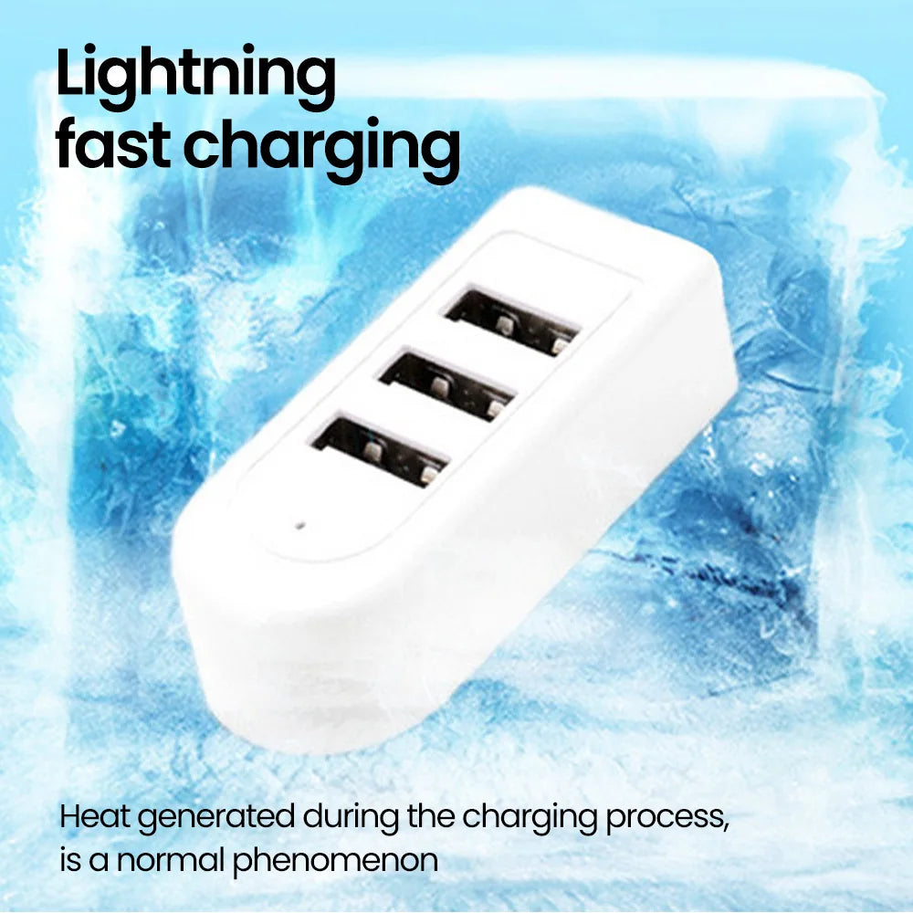 3-in-1 USB2.0 HUB 2.0 2USB Extension Cable HUB Splitter USB 2.0 Hub Expander Power Adapter For PC Computer Accessories