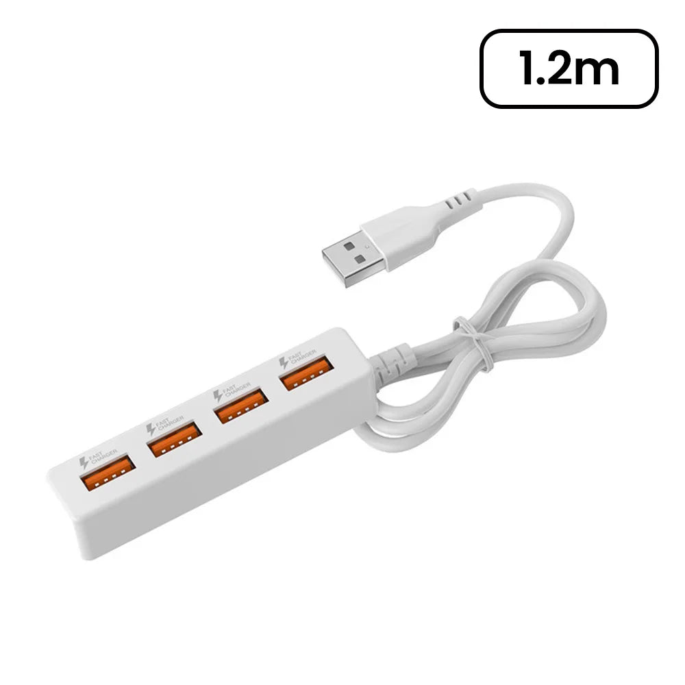 4 Port USB HUB Adapter High Speed Multi Port USB HUB Splitter Multiple Extender USB Socket For PC Computer Accessories Charger